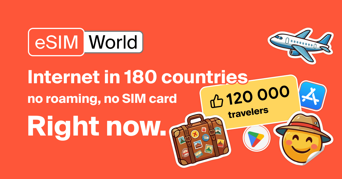 Buy eSIM for International Travel — eSIM.World